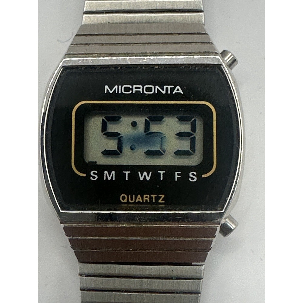 Micronta Watch Womens New Battery Radio‎ Shack Digital 24MM U